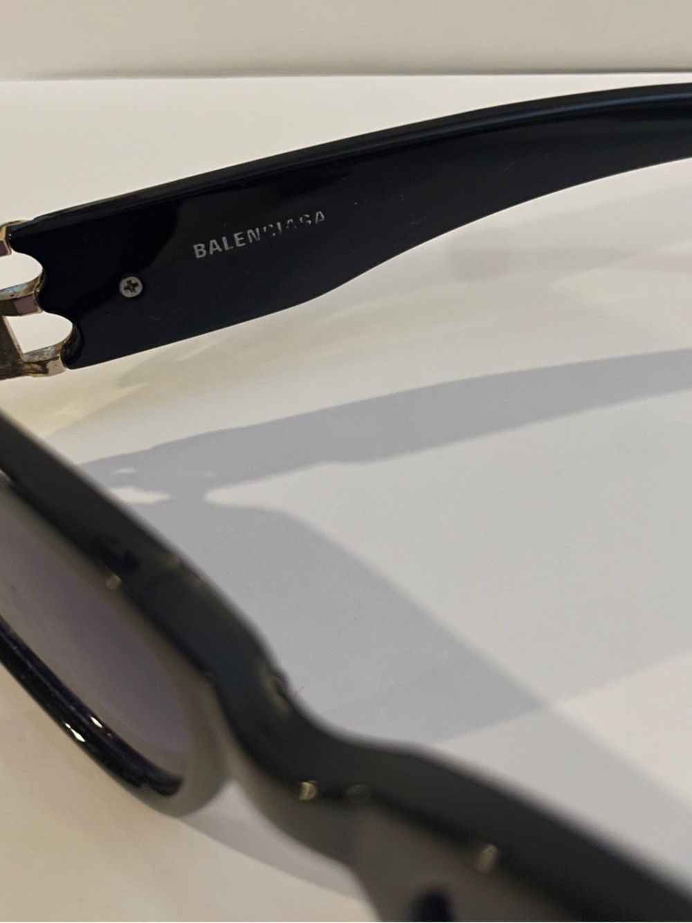 Balenciaga Dynasty Rectangle Sunglasses BB0096S - Picture 4 of 10